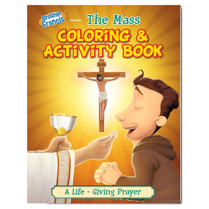 Brother Francis Coloring Book - Ep.06: The Mass