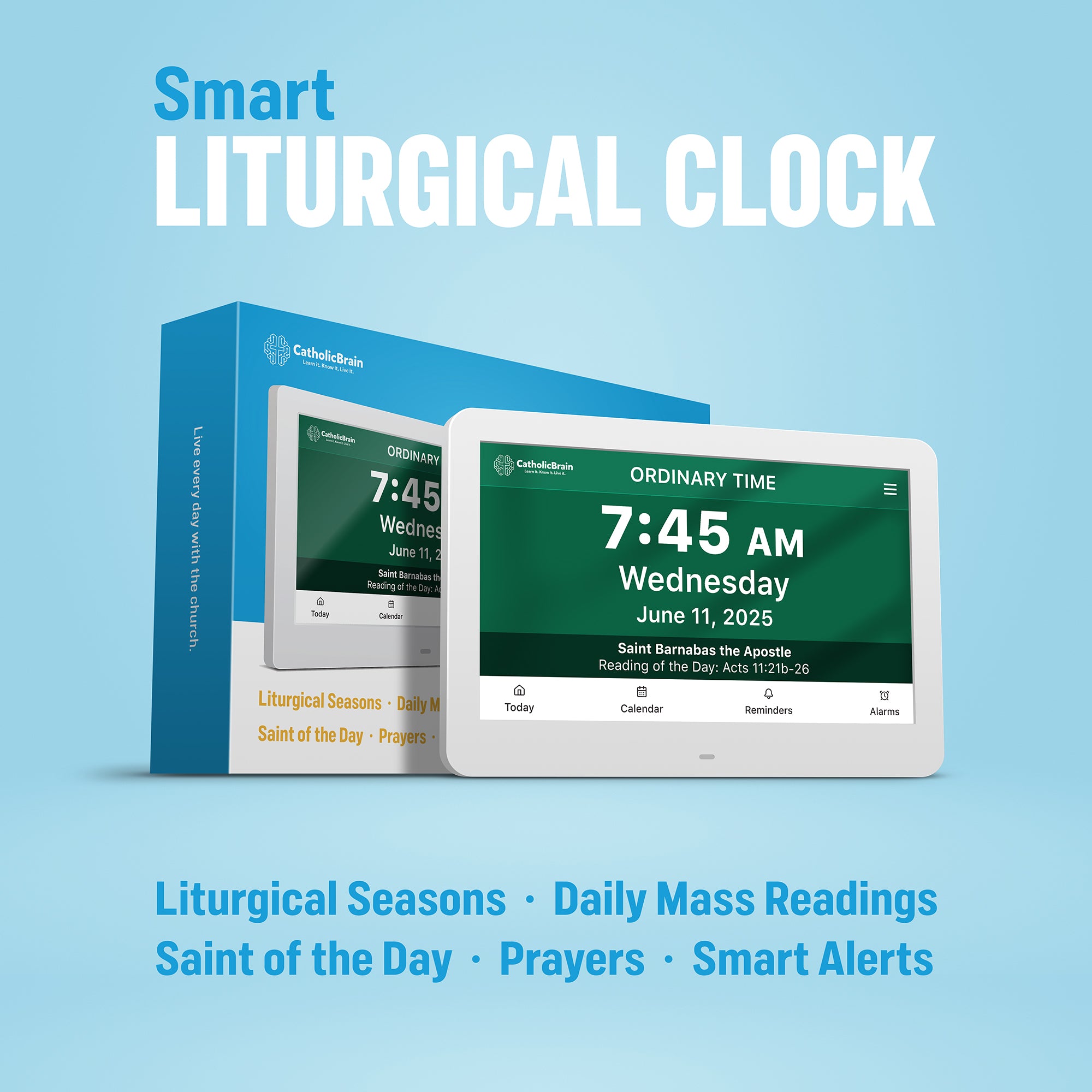 Smart Catholic Litugical Clock
