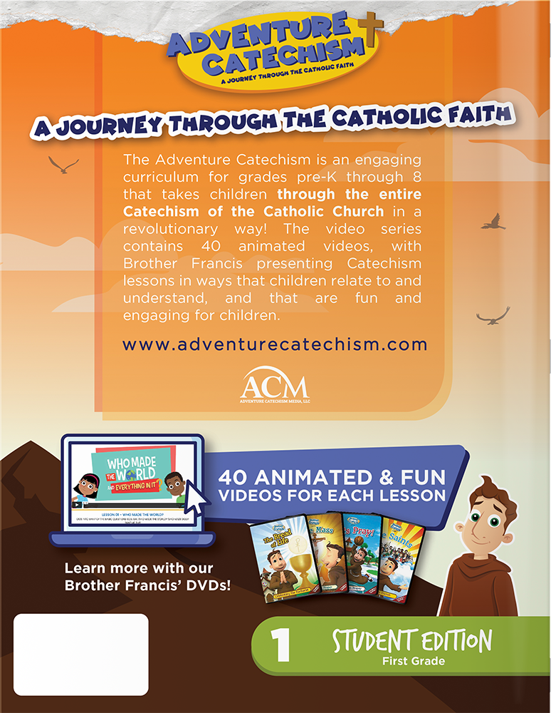 Adventure Catechism Curriculum, First Grade Textbook