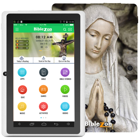 Biblezon Catholic Tablet - Blessed Mother- SHIPS OCTOBER 31, 2025