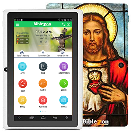 Biblezon Catholic Tablet - Sacred Heart of Jesus- SHIPS OCTOBER 31, 2025