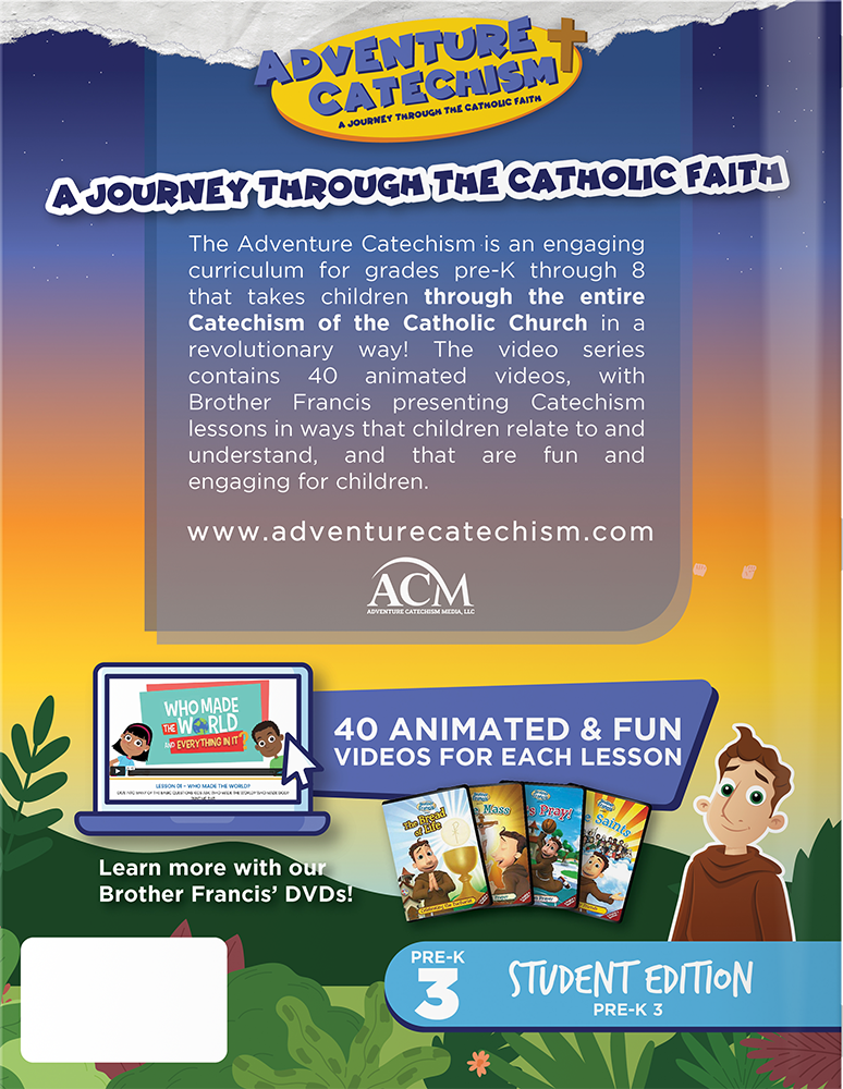 Adventure Catechism Curriculum, PreK3 Textbook