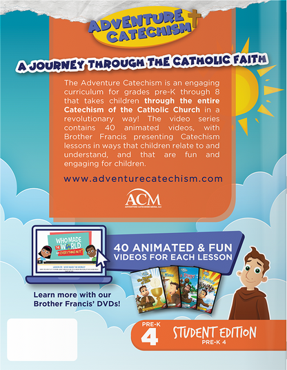 Adventure Catechism Curriculum, PreK4 Textbook