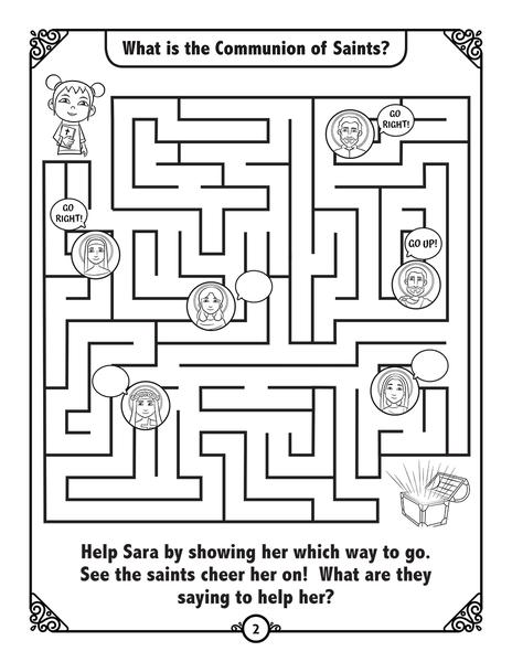 Adventure Catechism Volume 8 - Coloring and Activity Book