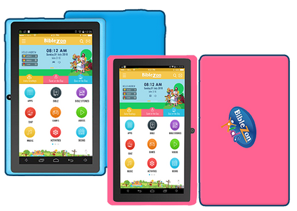 Biblezon Kids Catholic Tablet (Pink)- SHIPS OCTOBER 31, 2025