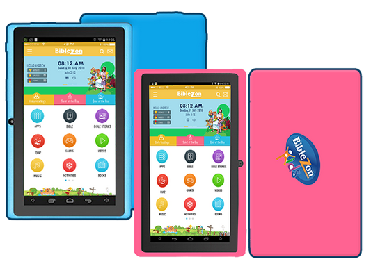 Biblezon Kids Catholic Tablet (Pink)- SHIPS OCTOBER 31, 2025