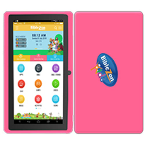 Biblezon Kids Catholic Tablet (Pink)- SHIPS OCTOBER 31, 2025